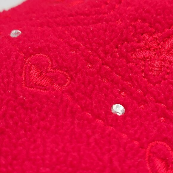 Alfred Dunner Womens Red Pullover Sweater PM Embroidered & Rhinestone Accents - Picture 7 of 13